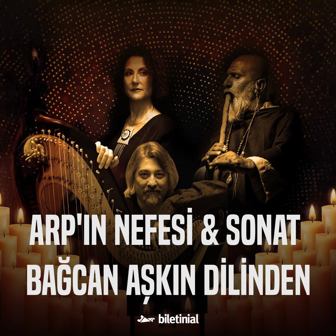 Arp’ın Nefesi & Sonat Bağcan Aşkın Dilinden — Gaziantep Şehit Kamil Kültür ve Kongre Merkezi etkinlik görseli