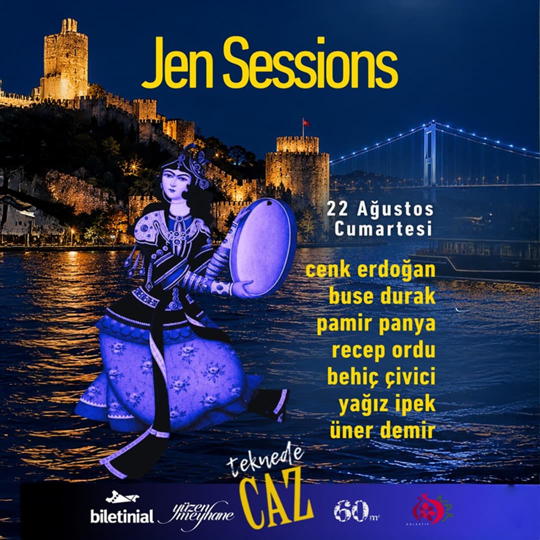 Jen Sessions & Teknede Caz — Üsküdar Dentur İskelesi, İstanbul etkinlik görseli