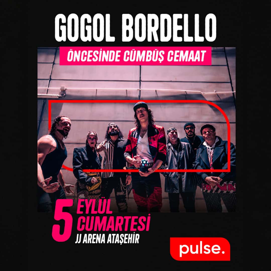 Gogol Bordello — JJ Arena Ataşehir, İstanbul etkinlik görseli