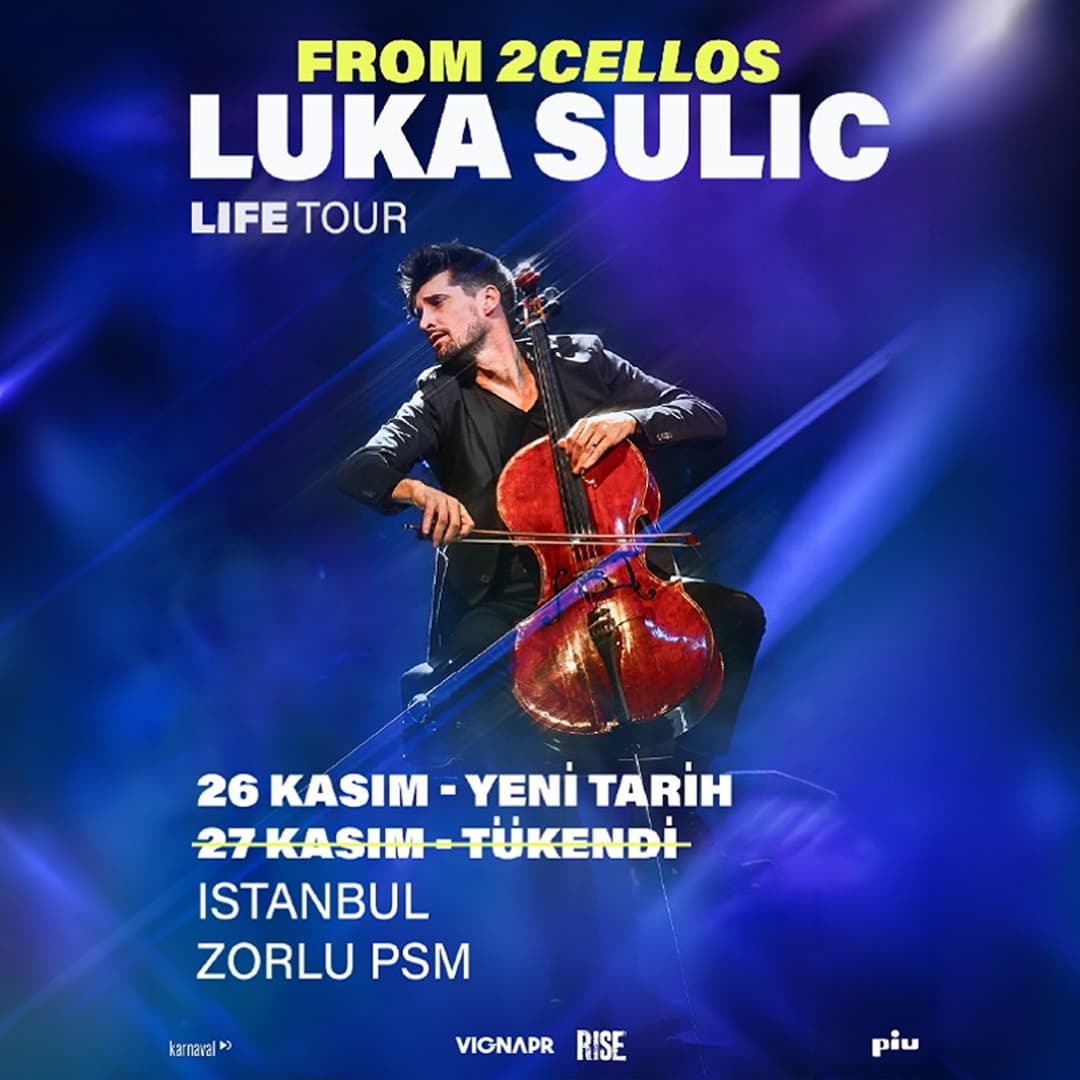 Luka Šulić — Zorlu Psm Turkcell Sahnesi, İstanbul etkinlik görseli