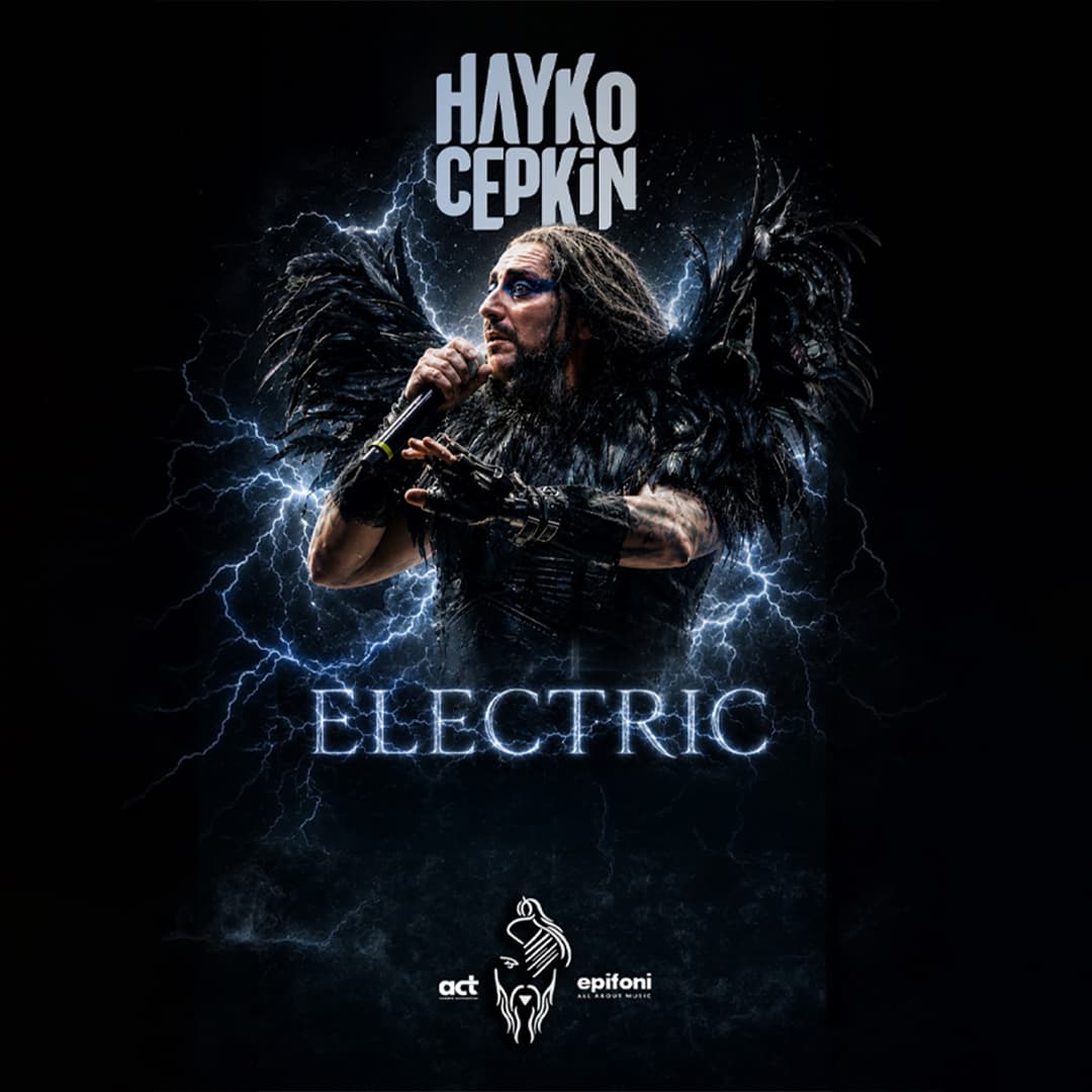 Hayko Cepkin – Electric — Tarihi Havagazı Fabrikası Kültür Merkezi - YK, İzmir etkinlik afişi