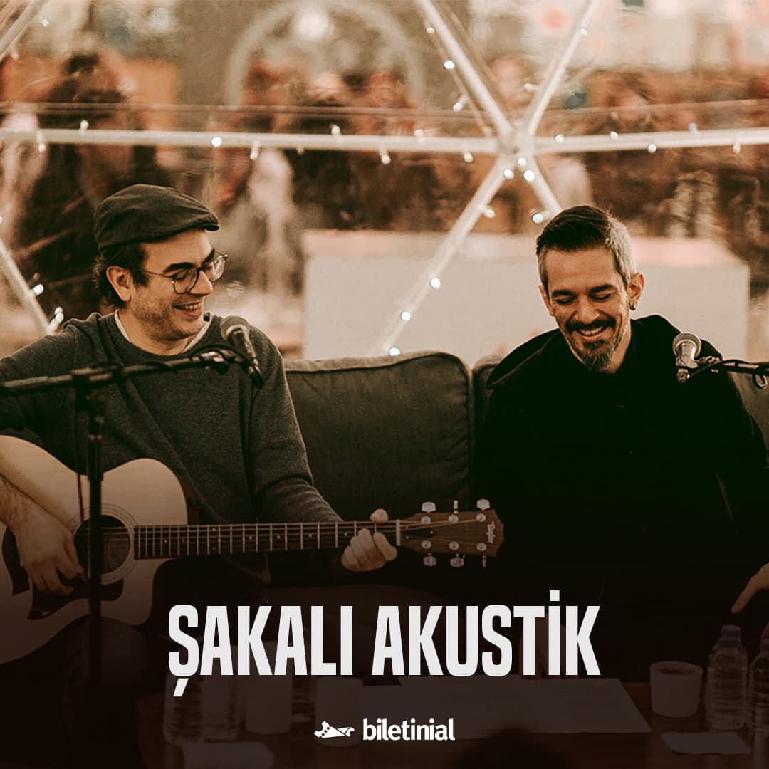 Şakalı Akustik — DasDas Ataşehir, İstanbul etkinlik afişi