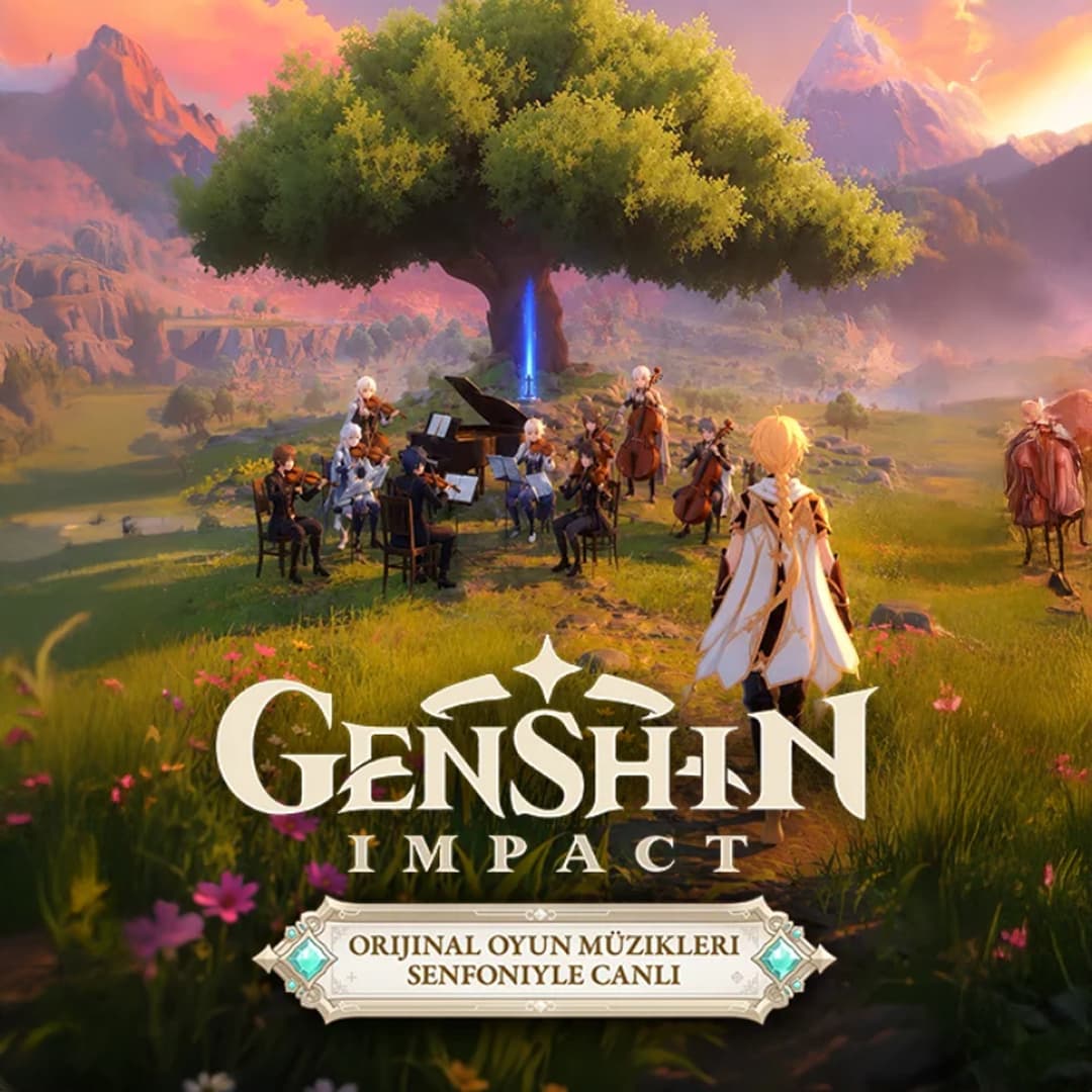 Genshin Impact Senfoni Konseri — İstanbul Lütfi Kırdar Uluslararası Kongre ve Sergi Sarayı etkinlik afişi