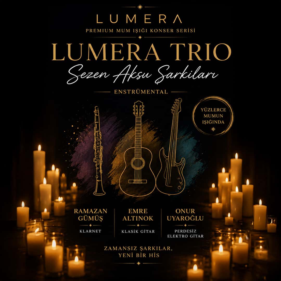 Lumera Trio Sezen Aksu Şarkıları — Hilltown Seyirlik Sahne, İstanbul etkinlik görseli