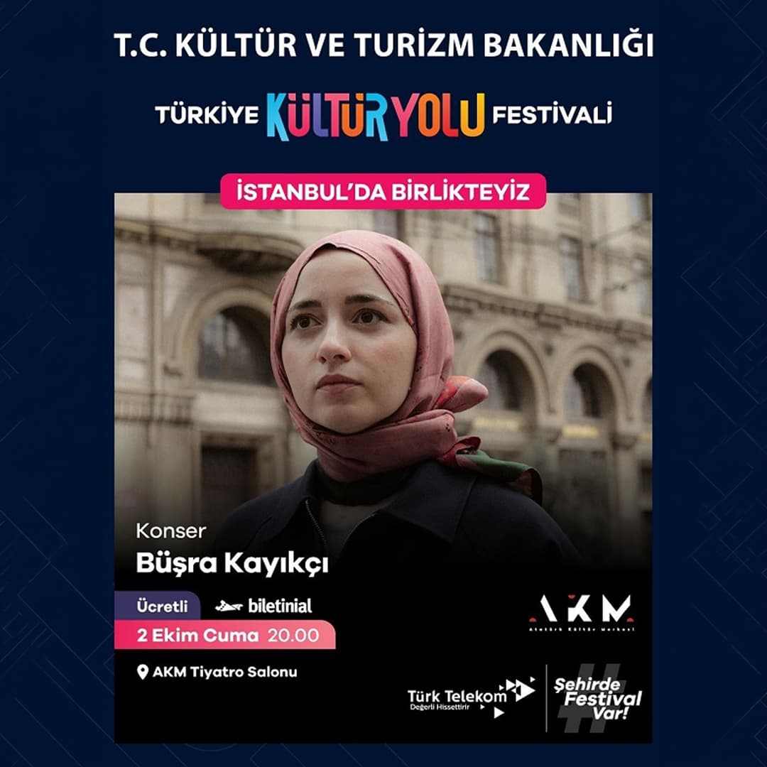 Büşra Kayıkçı – Beyond Walls: İstanbul — Atatürk Kültür Merkezi, İstanbul etkinlik görseli