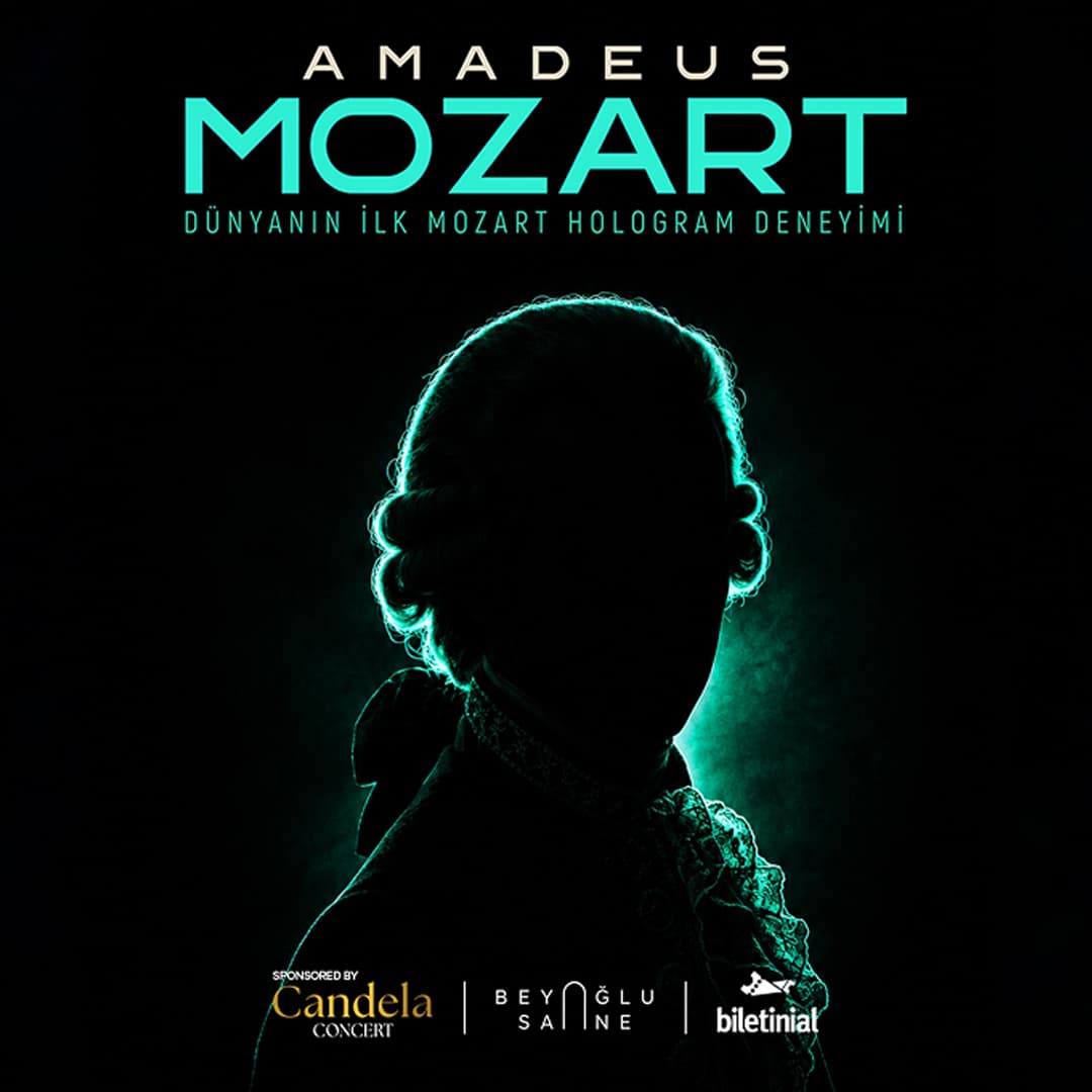 Amadeus Mozart Hologram Deneyimi — Beyoğlu Sahne, İstanbul etkinlik afişi