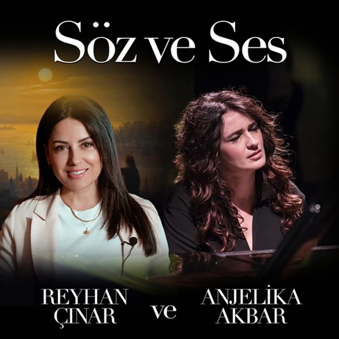 Söz ve Ses — Üsküdar Bağlarbaşı Kültür Merkezi, İstanbul etkinlik afişi
