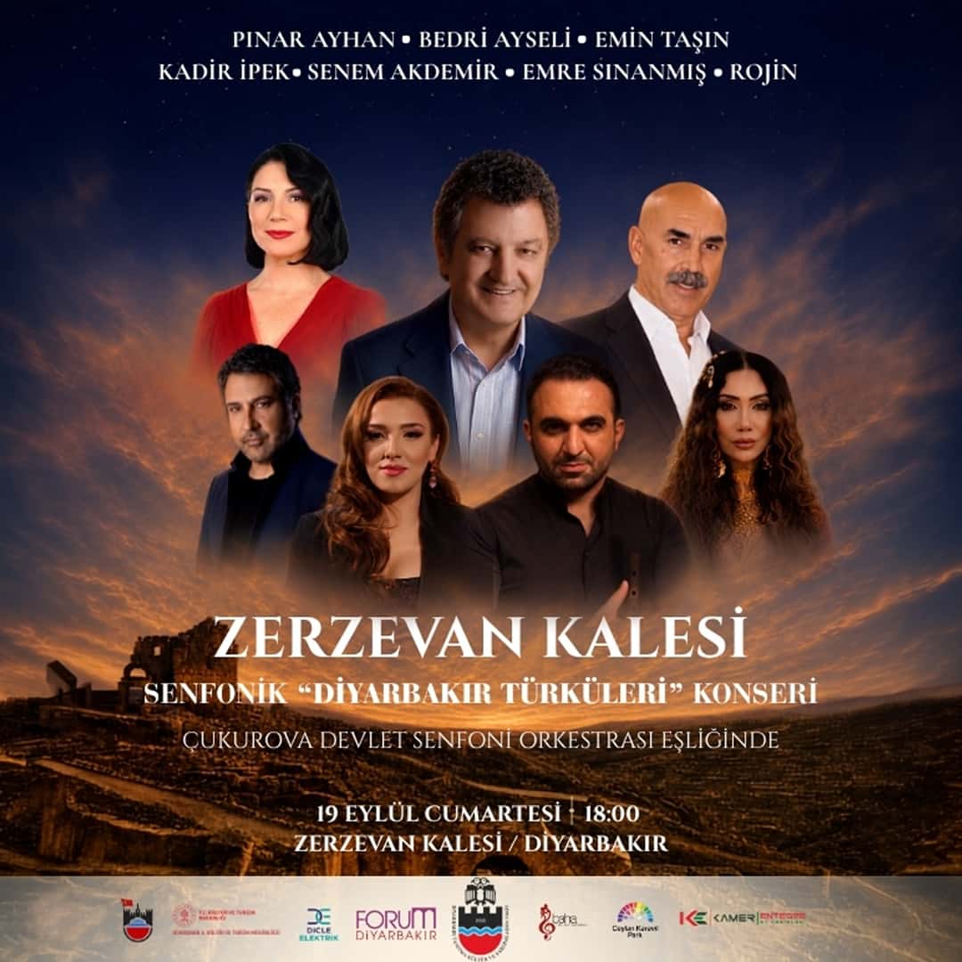 Zerzevan Kalesi Senfonik “Diyarbakır Türküleri” — Zerzevan Kalesi, Diyarbakır etkinlik görseli