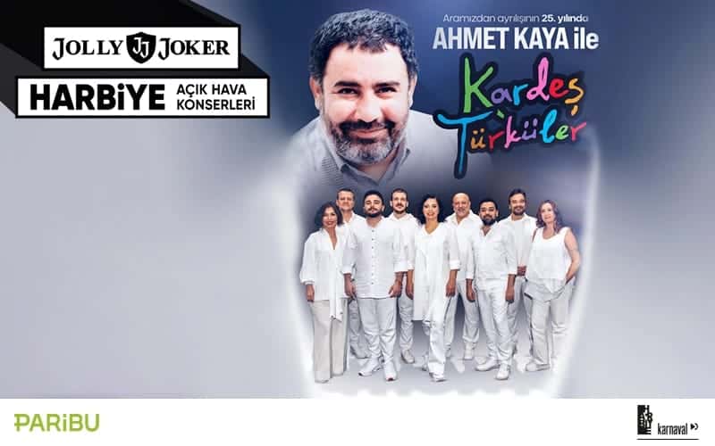 Ahmet Kaya ile Kardeş Türküler — Harbiye Cemil Topuzlu Açıkhava Tiyatrosu, İstanbul etkinlik görseli
