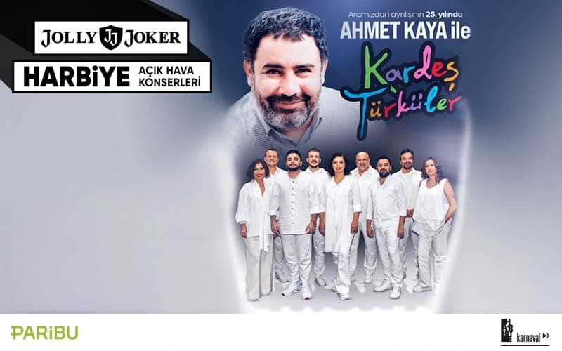 Ahmet Kaya ile Kardeş Türküler — Harbiye Cemil Topuzlu Açıkhava Tiyatrosu, İstanbul etkinlik görseli