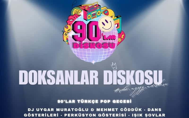 Doksanlar Diskosu — Hayal Kahvesi Güre, Balıkesir etkinlik görseli