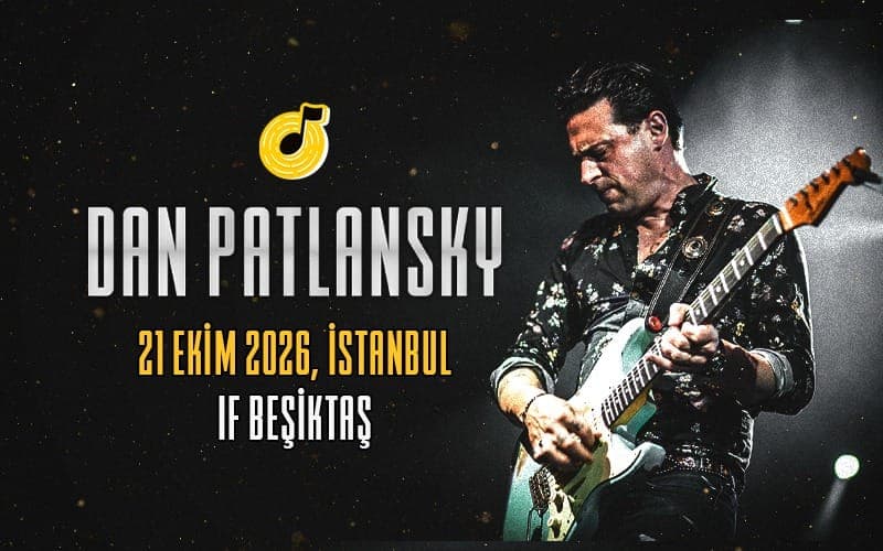 Dan Patlansky | İstanbul — IF Performance Hall Beşiktaş, İstanbul etkinlik görseli