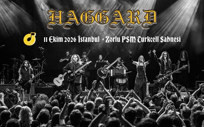 Haggard | İstanbul — Zorlu PSM - Turkcell Sahnesi, İstanbul etkinlik görseli