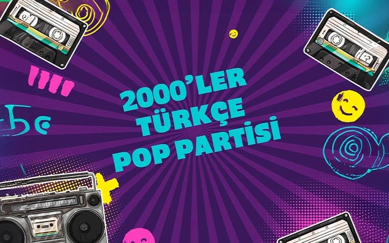 2000’ler Türkçe Pop Partisi — IF Performance Hall Ankara(Tunus) etkinlik görseli