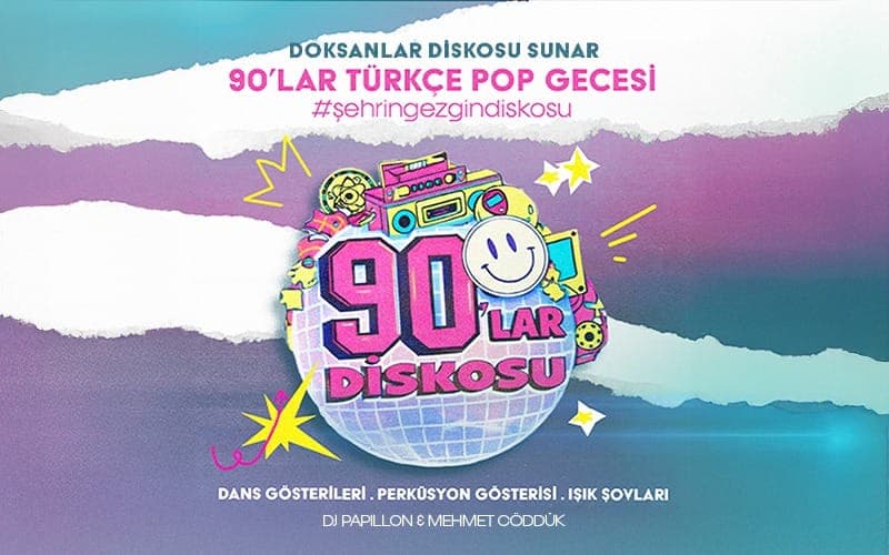 90’lar Diskosu — Hayal Kahvesi Kocaeli etkinlik görseli