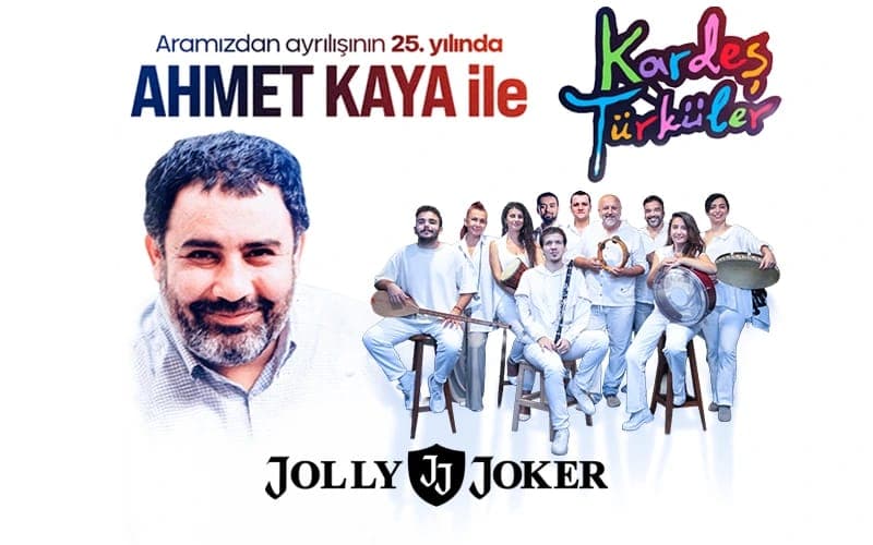 Ahmet Kaya ile Kardeş Türküler — Jolly Joker Mersin etkinlik görseli