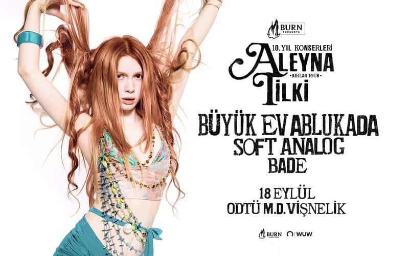 Aleyna Tilki 10. Yıl Konser Serisi Kırlar Turnesi — ODTÜ MD Vişnelik, Ankara etkinlik görseli