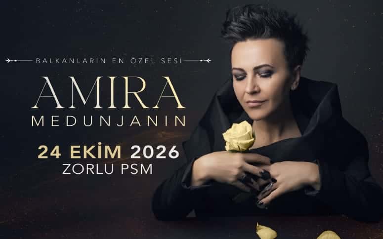 Amira Medunjanin — Zorlu PSM - Turkcell Platinum Sahnesi, İstanbul etkinlik görseli