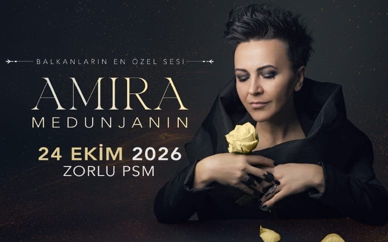 Amira Medunjanin — Zorlu PSM - Turkcell Platinum Sahnesi, İstanbul etkinlik görseli