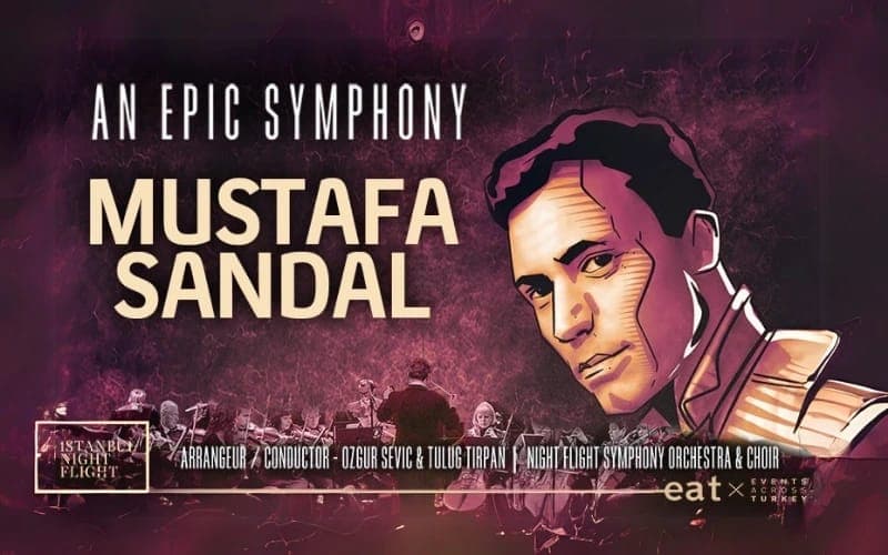 An Epic Symphony & Mustafa Sandal — Bursa Kültürpark Açıkhava Tiyatrosu etkinlik görseli