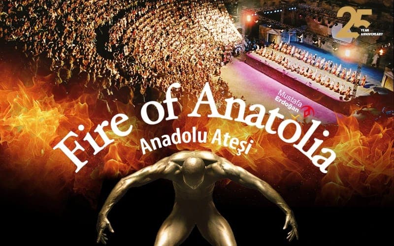 Anadolu Ateşi – Fire of Anatolia — Aspendos Antik Tiyatro, Antalya etkinlik görseli