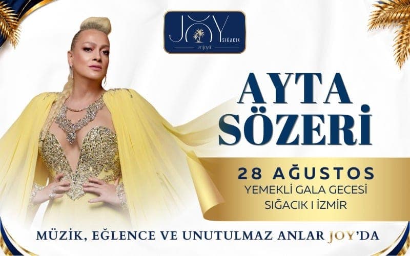 Ayta Sözeri Yemekli Gala Gecesi — Joy Sığacık, İzmir etkinlik afişi