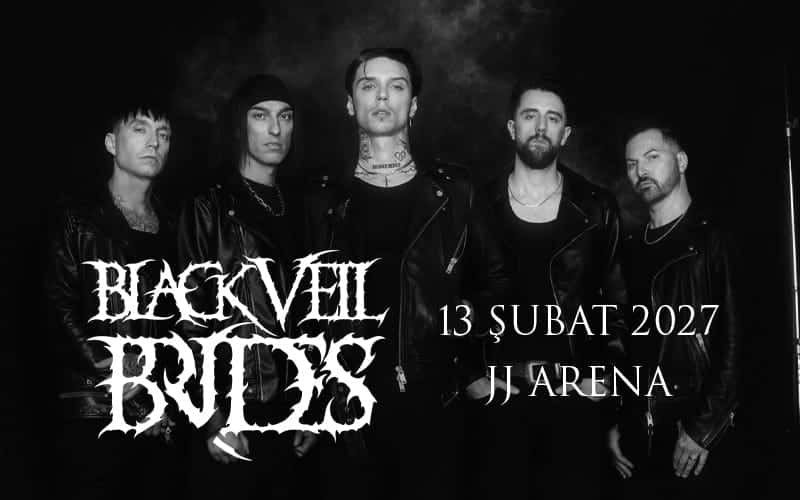 Black Veil Brides — JJ Arena, İstanbul etkinlik görseli