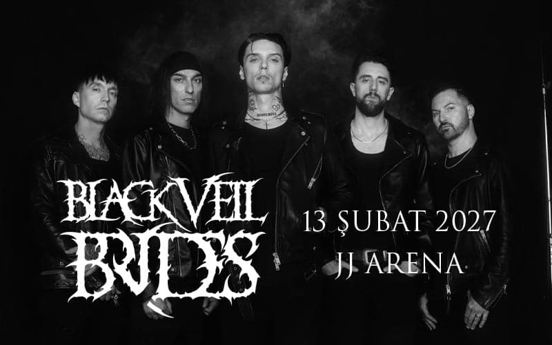 Black Veil Brides — JJ Arena, İstanbul etkinlik görseli
