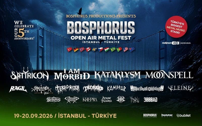 Bosphorus Open Air Metal Fest — Maximum Uniq Açıkhava, İstanbul etkinlik görseli