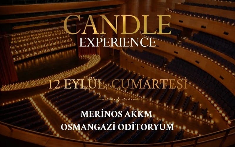 Candle Experience ile Mum — Merinos AKM Osmangazi Salonu, Bursa etkinlik görseli