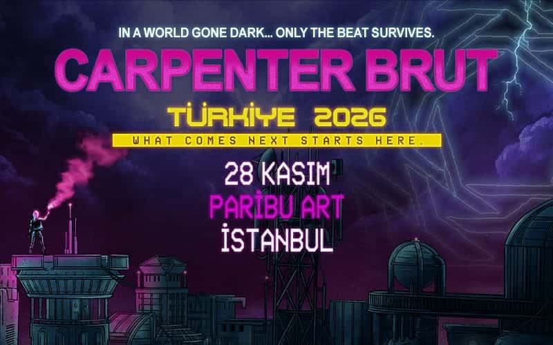Carpenter Brut — Paribu Art, İstanbul etkinlik görseli