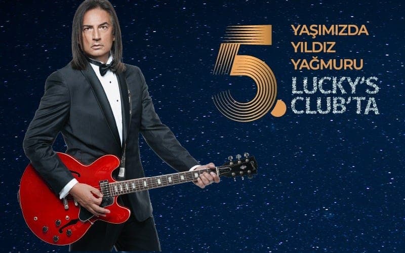 Çelik — Lucky's Club, Aydın etkinlik görseli