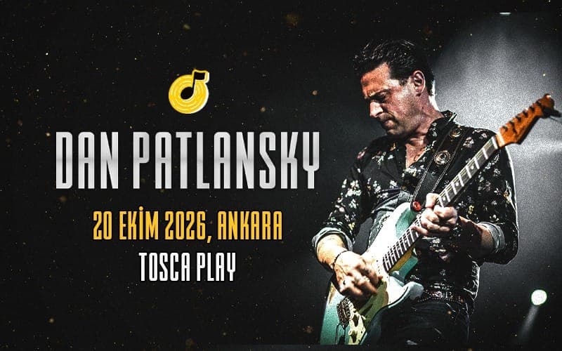 Dan Patlansky | Ankara — Tosca Play, Ankara etkinlik afişi