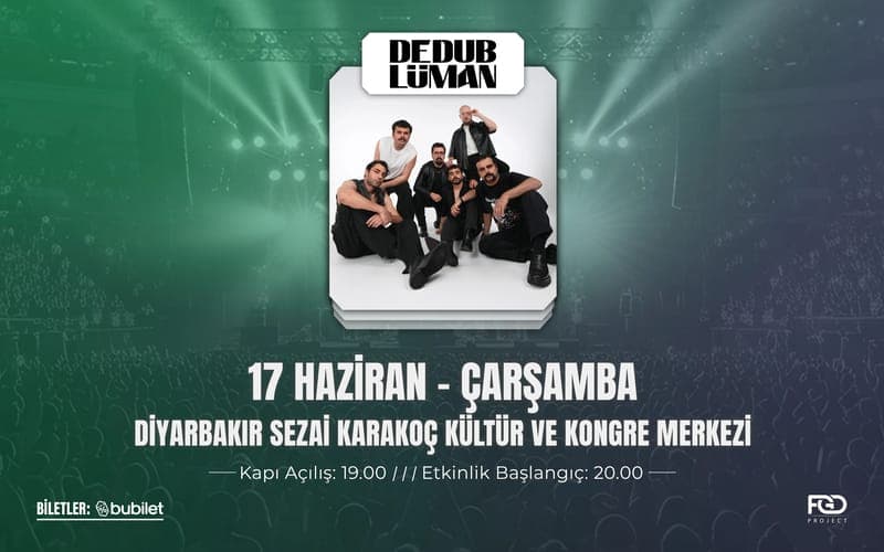 Dedublüman — Diyarbakır Sezai Karakoç Kültür ve Kongre Merkezi etkinlik görseli