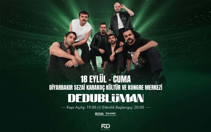 Dedublüman — Diyarbakır Sezai Karakoç Kültür ve Kongre Merkezi etkinlik görseli
