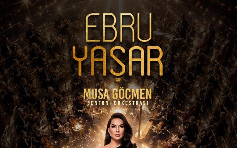 Ebru Yaşar & Senfoni – İzmir — Bornova Aşık Veysel Açıkhava Tiyatrosu, İzmir etkinlik görseli