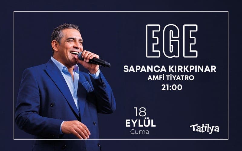 Ege 30. Yıl — Sapanca Belediyesi Kırkpınar Amfi Tiyatro, Sakarya etkinlik görseli