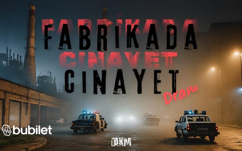 Fabrikada Cinayet Oyunu — Ankara Yeni Sahne - AKM Sahne Kızılay etkinlik afişi