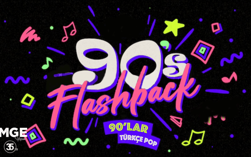Flashback 90’lar Türkçe Pop Gecesi — Hayal Kahvesi Kocaeli etkinlik görseli