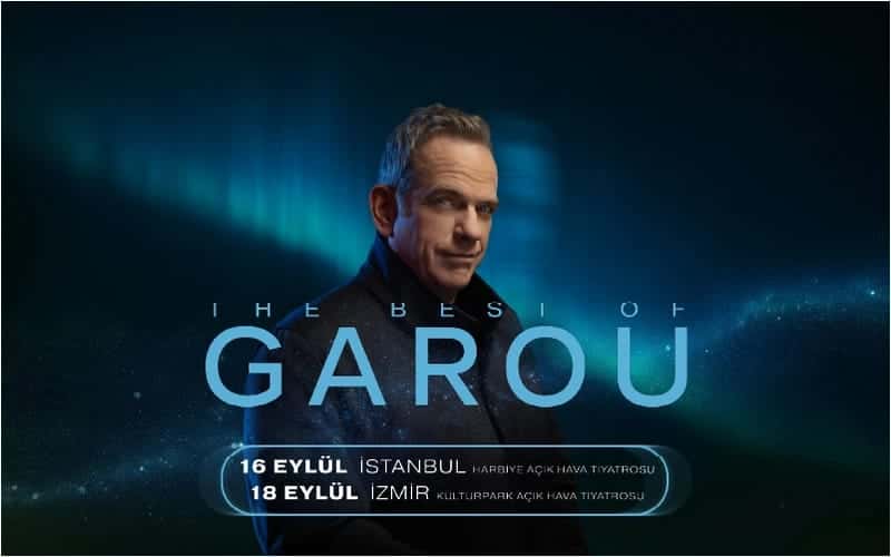 GAROU – “The Best Of” — Kültürpark Açıkhava Tiyatrosu, İzmir etkinlik görseli