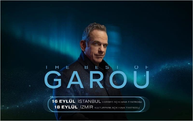 GAROU – “The Best Of” — Kültürpark Açıkhava Tiyatrosu, İzmir etkinlik görseli