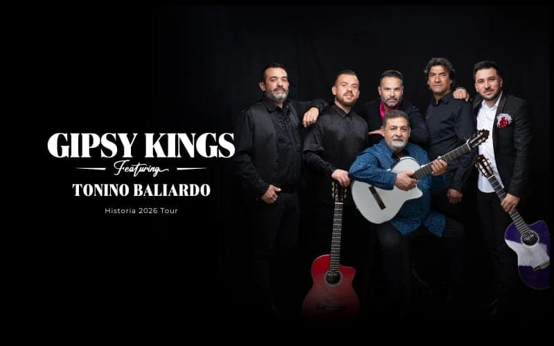 Gipsy Kings feat Tonino Baliardo — Harbiye Cemil Topuzlu Açıkhava Tiyatrosu, İstanbul etkinlik afişi