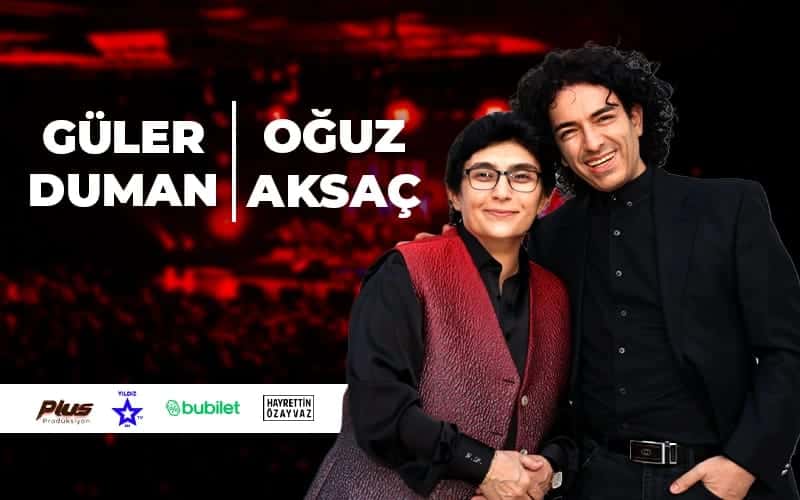 Güler Duman & Oğuz Aksaç — Merinos AKM Osmangazi Salonu, Bursa etkinlik görseli