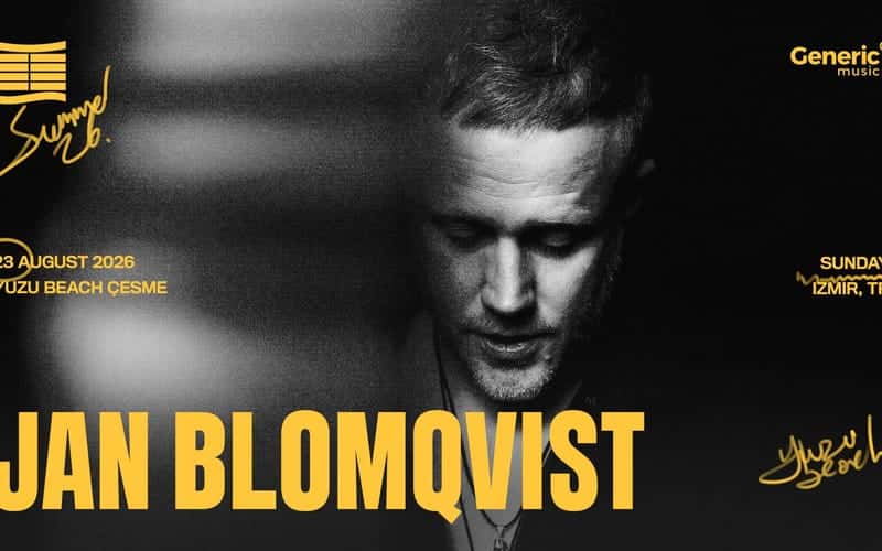 Jan Blomqvist — Yuzu Beach Ayayorgi, İzmir etkinlik görseli