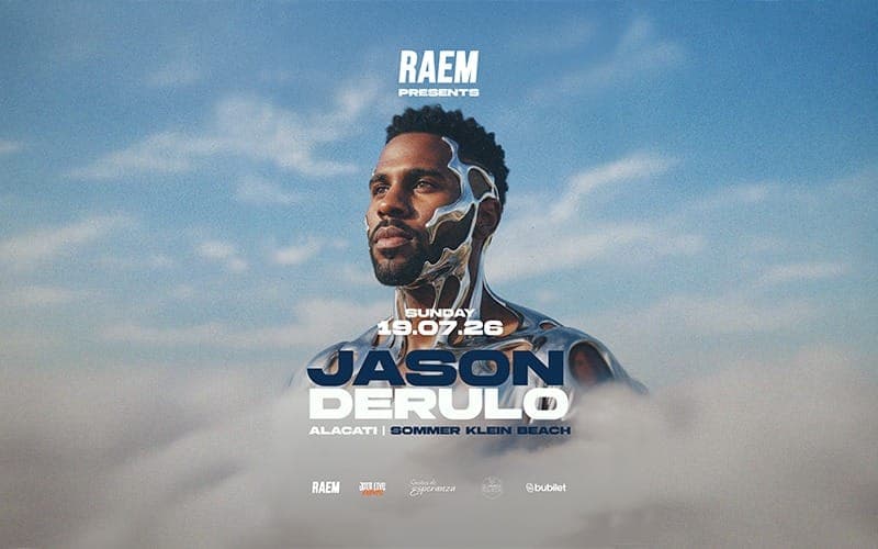 Jason Derulo — Noche Alaçatı, İzmir etkinlik görseli