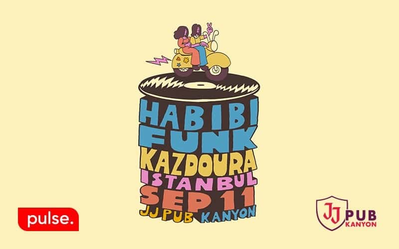 Kazdoura (Live) + Habibi Funk DJ Set — JJ Pub Kanyon, İstanbul etkinlik görseli