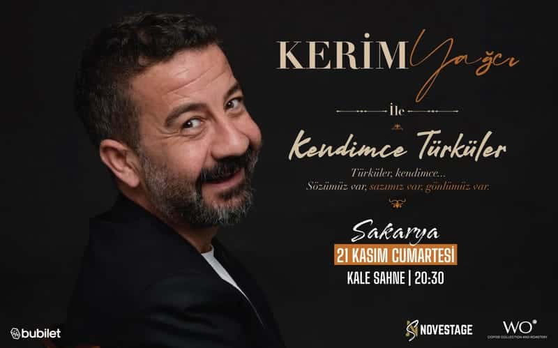 Kerim Yağcı ile Kendimce Türküler — Sakarya Kale Sahne etkinlik görseli