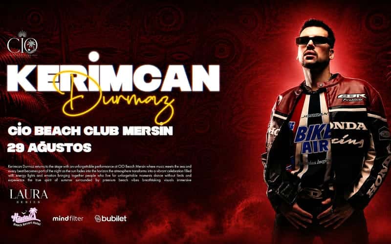 Kerimcan Durmaz — CİO Beach Club, Mersin etkinlik görseli