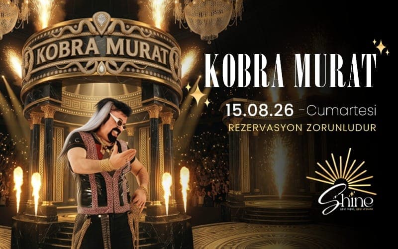 Kobra Murat Gecesi — Summer Shine Club, İzmir etkinlik görseli