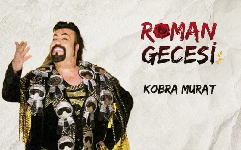 Kobra Murat ile Roman Gecesi — The Bar Kaleiçi, Antalya etkinlik görseli